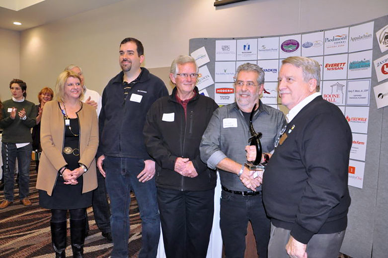 Watauga Opportunities Awarded Business of the Year by Watauga Chamber of Commerce.